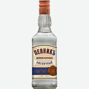 Водка Пенник Двойной Перегонки Пшеничный, 40%, 0.5л, Россия