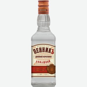 Настойка горькая Пенник Двойной Перегонки Домашний, 40%, 0.5л, Россия