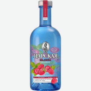 Водка Царская Оригинальная Малина, 38%, 0.7л, Россия