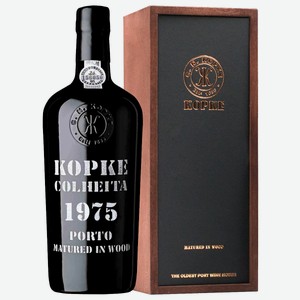 Портвейн Копке Колейта Порто 1975 п/у, 20%, 0.75л, Португалия