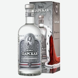 Водка Царская Оригинальная п/у, 40%, 0.7л, Россия