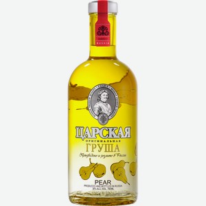 Водка Царская Оригинальная Груша, 38%, 0.7л, Россия