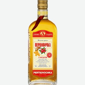 Настойка горькая Перцовочка с медом, 35%, 0.5л, Россия