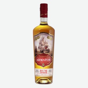 Ром Арматор Пряный, 38%, 0.7л, Россия