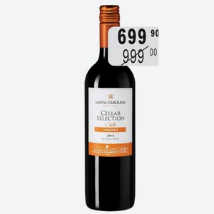 Вино Селлар Селекшн Карменер кр.п/сух. 13% 0,75л
