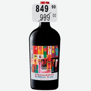 Вино Странаменте крас.п/сух. 13% 0,75л