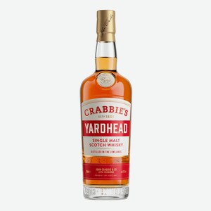 Виски шотландский Crabbie s Yardhead Single Malt односолодовый 40%, 700 мл.