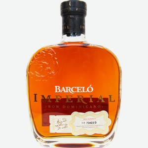 Ром Barcelo Imperial темный, 0,7 л, 10 лет, 38%