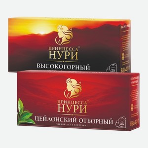 Чай Принцесса Нури Высокогорный, Отборный 25 пакетиков