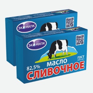 Масло слив. Экомилк 82,5% 180г