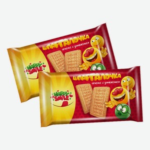 Печенье сахарное Школьная шпаргалочка Брянконфи 230гр