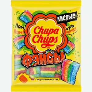 Мармелад жевательный/экструдированный CHUPA-CHUPS ФАНСЫ 70Г