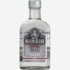 Водка  Царская  Серебряная, 250 мл