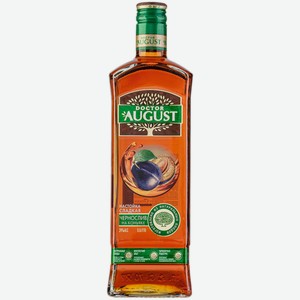 Настойка Doctor August Чернослив на коньяке 0,5 л