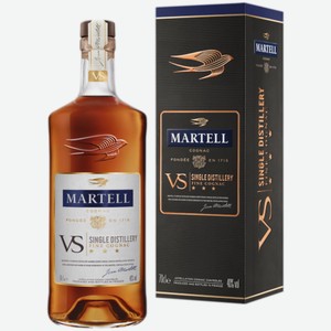 Коньяк Martell VS 0,7 л в подарочной упаковке
