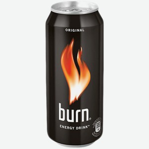 Энергетический напиток Burn 0,5 л