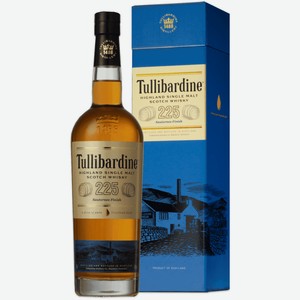 Виски Tullibardine 225 Sauternes Finish 0,7 л в подарочной упаковке