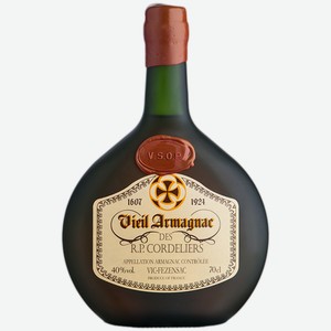 Арманьяк Vieil Armagnac VSOP de R.P. Cordeliers 0,7 л
