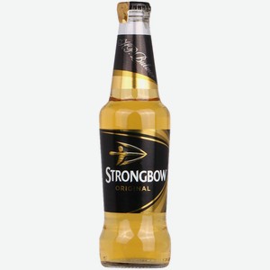 Сидр Strongbow газированный сладкий 0,4 л