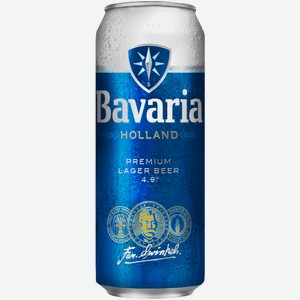 Пиво Bavaria Premium светлое 0,45 л ж/б