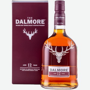 Виски Dalmore 12 лет 0,7 л в подарочной упаковке