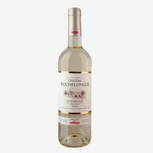 Вино Calvet Chateau Rochelongue Bordeaux белое полусладкое 0,75 л