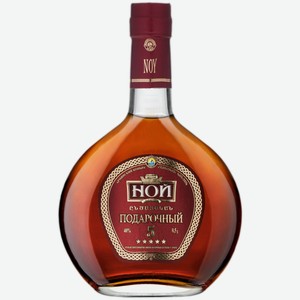Коньяк Ной Подарочный 5 лет 0,5 л