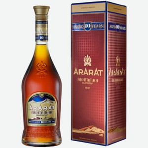 Коньяк Арарат Ахтамар 10 лет 0,7 л в подарочной упаковке