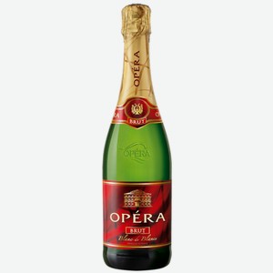 Вино игристое Opera Blanc de Blanc белое брют 0,75 л