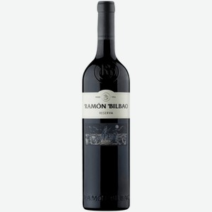 Вино Ramon Bilbao Reserva выдержанное красное сухое 0,75 л