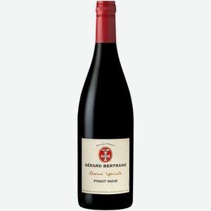 Вино Gerard Bertrand Pinot Noir красное сухое 0,75 л