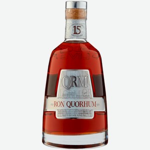 Ром Quorhum 15 лет 0,7 л в подарочной упаковке
