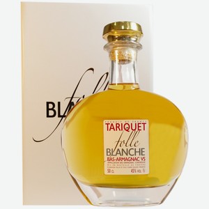 Арманьяк Chateau du Tariquet Folle Blanche Bas-Armagnac VS 0,5 л в подарочной упаковке