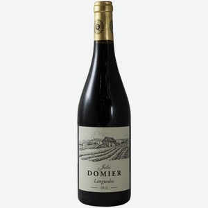 Вино Jules Domier Languedoc красное сухое 0,75 л