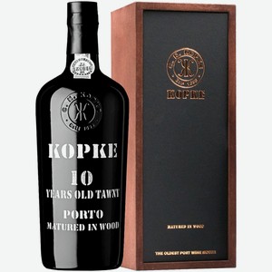 Портвейн Kopke 10 лет 0,75 л в подарочной упаковке