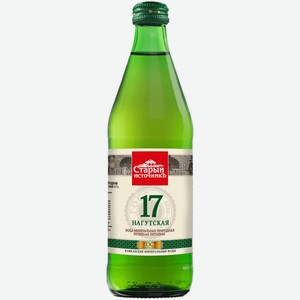 Вода питьевая минеральная газированная Старый источникъ №17 Нагутская-17 0,45 л