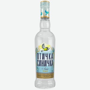 Водка Птичка синичка Люкс 0,5 л