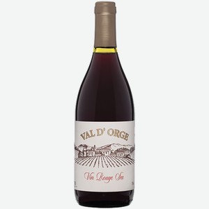 Вино Val d`Orge красное сухое 0,75 л