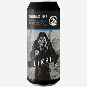 Пиво Brewlok Likho светлое 0,5 л ж/б