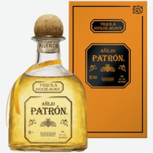 Текила Patron Anejo 0,75 л в подарочной упаковке