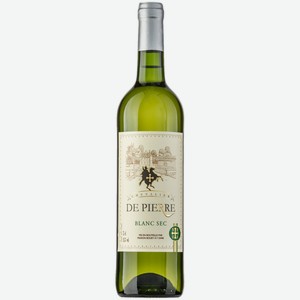 Вино Chevalier de Pierre белое сухое 0,75 л