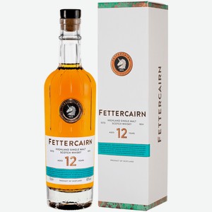 Виски Fettercairn 12 Years Old 0,7 л в подарочной упаковке