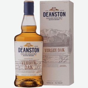 Виски Deanston Virgin Oak 3 года 0,7 л в подарочной упаковке