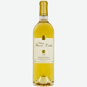 Вино Chateau Rousset-Caillon Bordeaux белое полусладкое 0,75 л