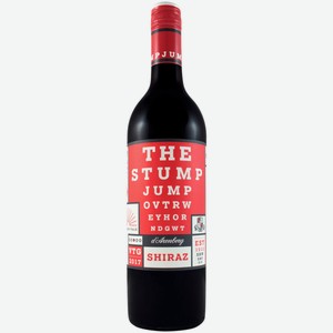 Вино The Stump Jump Shiraz выдержанное красное сухое 0,75 л