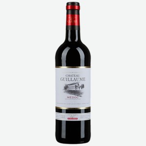 Вино Calvet Chateau Guillaume Medoc красное сухое 0,75 л