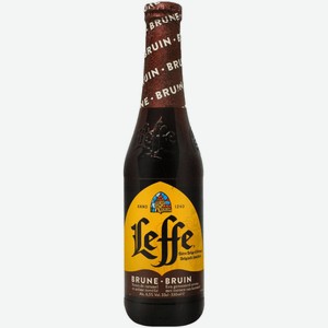 Пиво Leffe Brune темное 0,33 л