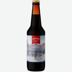 Напиток пивной Knightberg Chocolate Stout темное 0,5 л ж/б