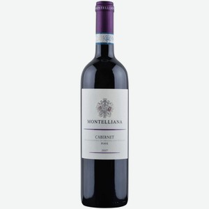 Вино Montelliana Cabernet Piave красное сухое 0,75 л
