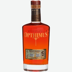 Ром Opthimus 15 лет 0,7 л в подарочной упаковке
